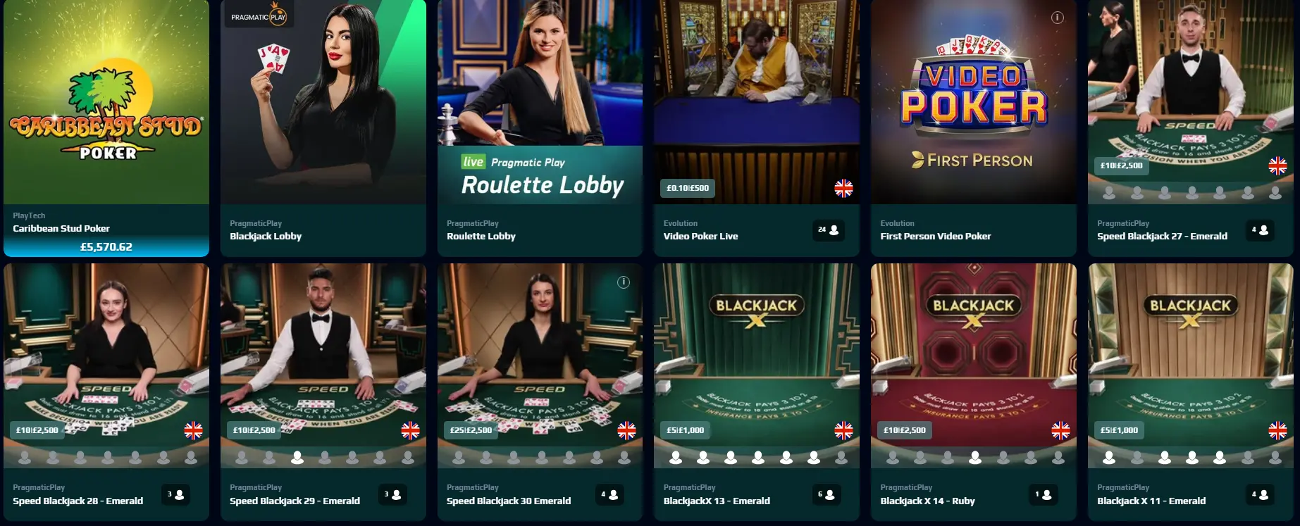 I Giochi Disponibili in Modalità Live di NetBet